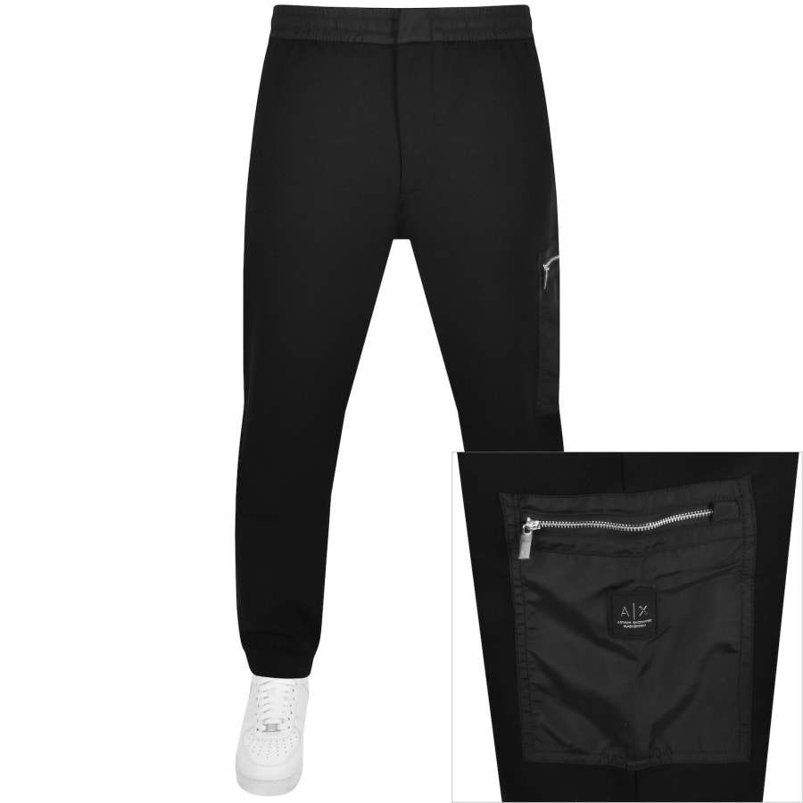 Armani exchange mens joggers best sale